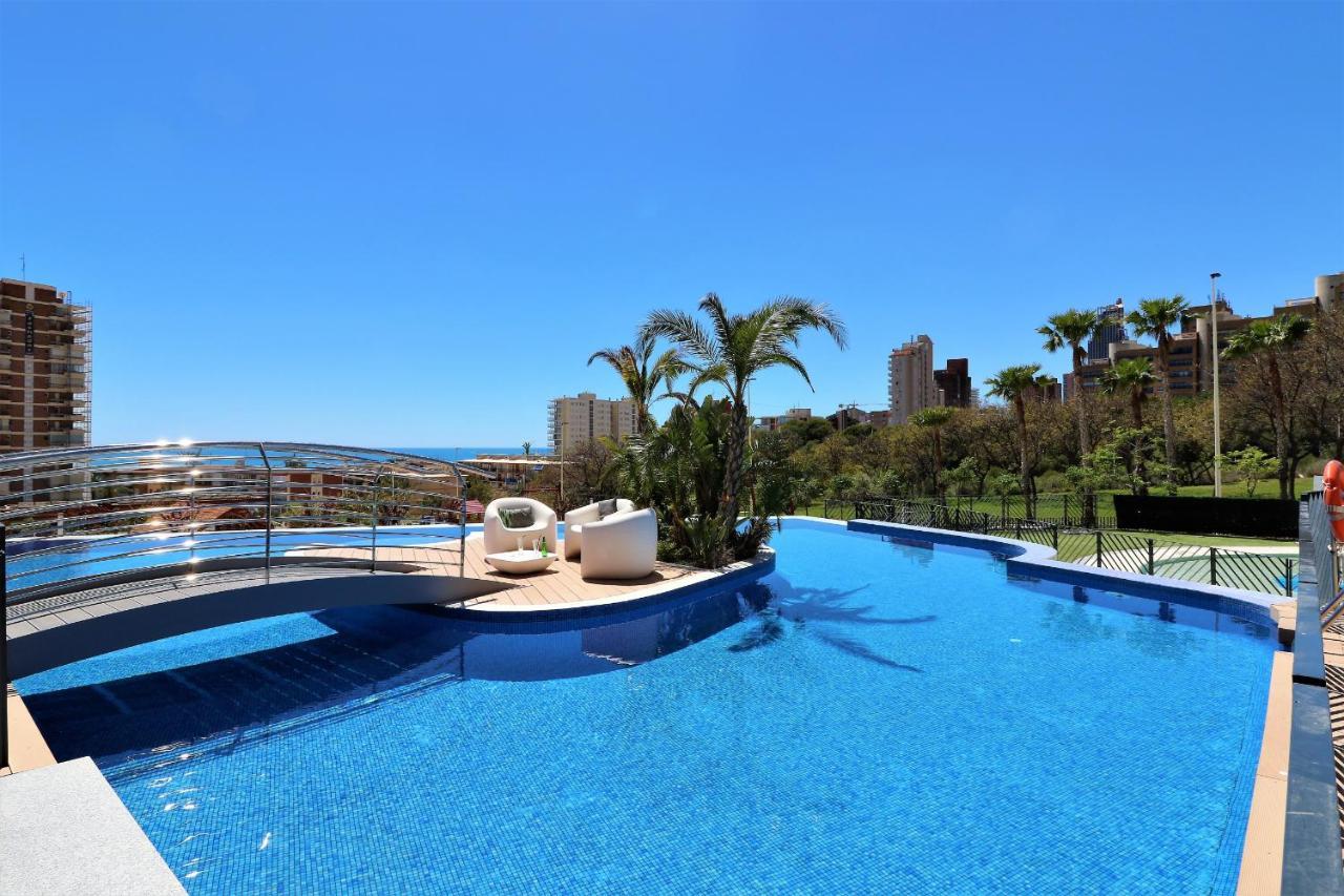 Sunset Drive Resort Apartment 4-8 Poniente Beach بينايدورم المظهر الخارجي الصورة