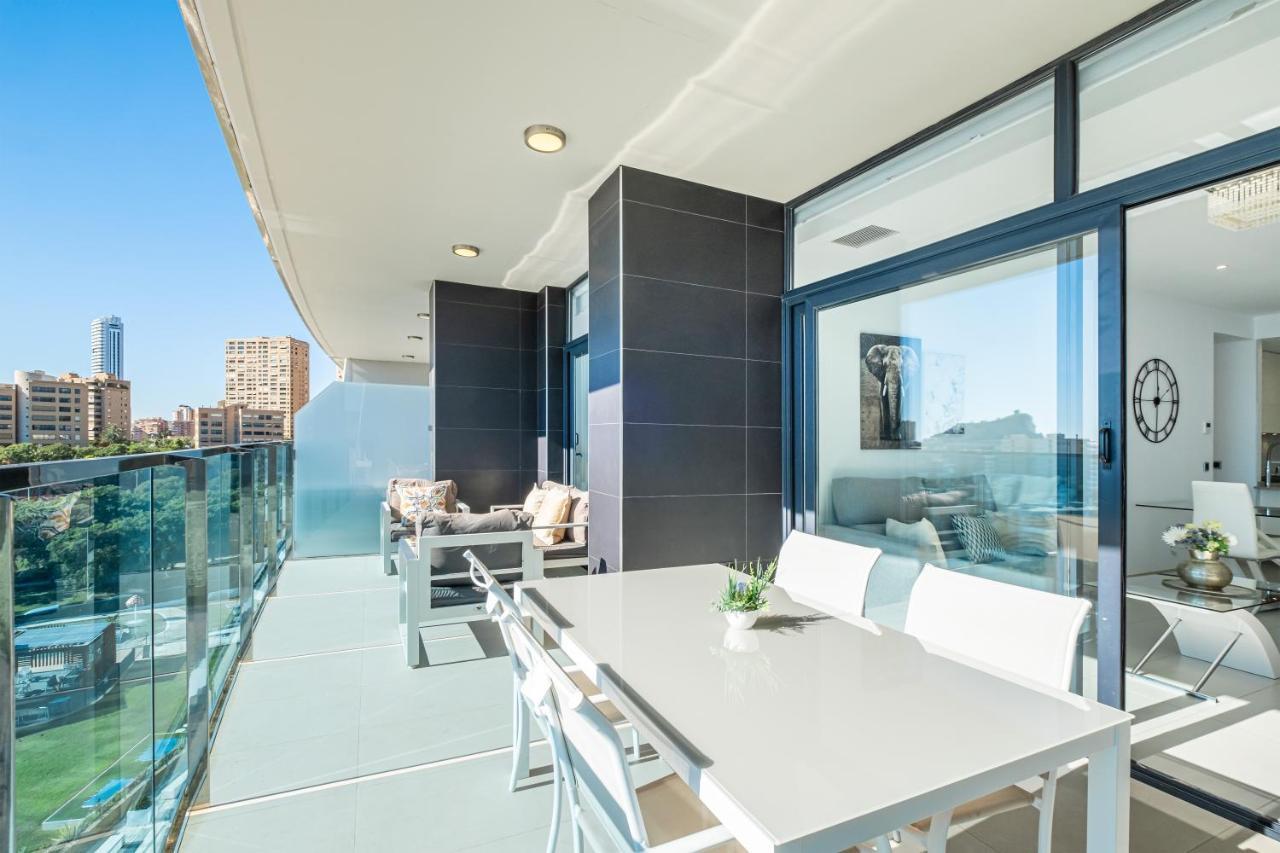 Sunset Drive Resort Apartment 4-8 Poniente Beach بينايدورم المظهر الخارجي الصورة