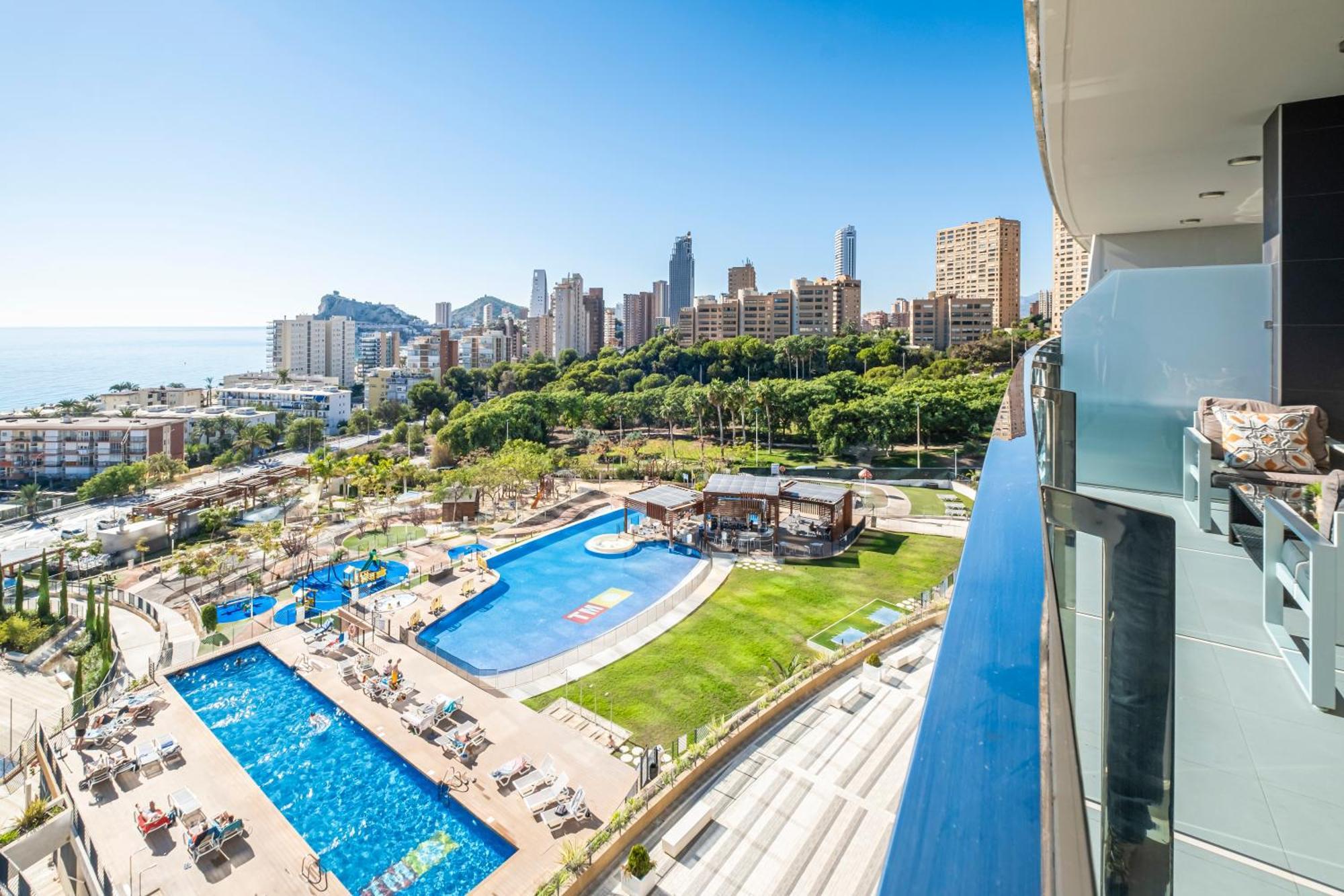 Sunset Drive Resort Apartment 4-8 Poniente Beach بينايدورم المظهر الخارجي الصورة