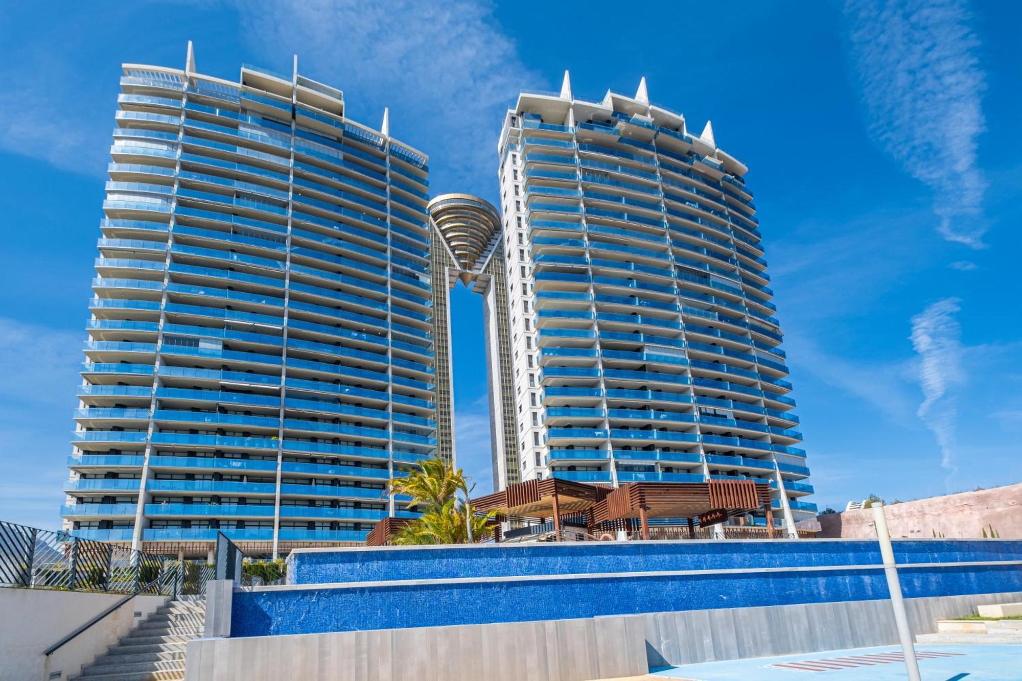 Sunset Drive Resort Apartment 4-8 Poniente Beach بينايدورم المظهر الخارجي الصورة