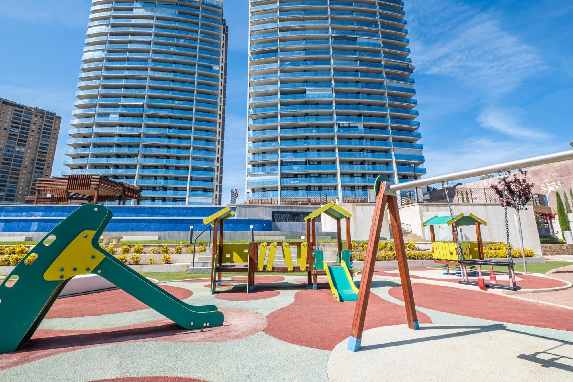 Sunset Drive Resort Apartment 4-8 Poniente Beach بينايدورم المظهر الخارجي الصورة