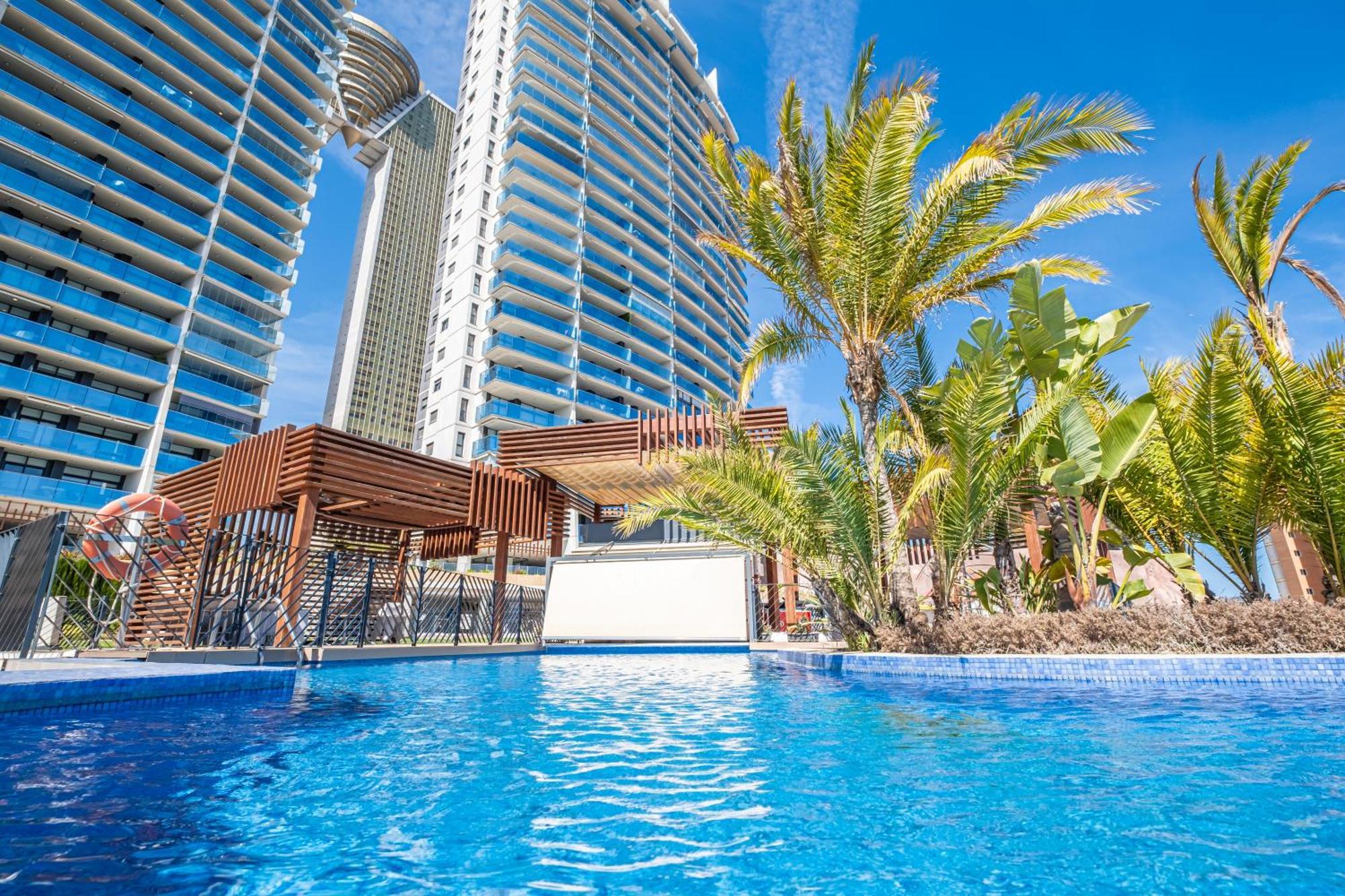 Sunset Drive Resort Apartment 4-8 Poniente Beach بينايدورم المظهر الخارجي الصورة